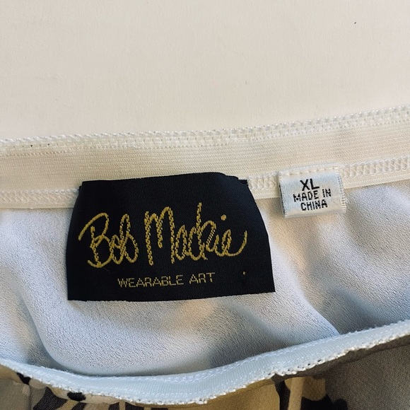 BOB MACKIE Floral Print Women’s Skirt - Picture 4 of 6